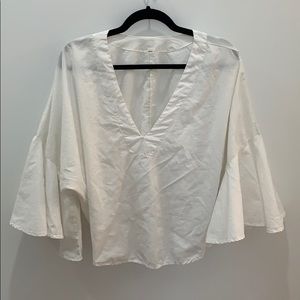 Free People Poplin Blouse
